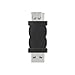 USB to Firewires IEEE1394 6Pin Female Adapter Converters for Plugs and Play Connectivity Supports Both USB1.1