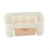 Légère et portable : fabriquée à partir de plastique, cette boîte de rangement est légère et conçue pour un usage quotidien. Il est facile à transporter, ce qui le rend parfait pour les bureaux et les coiffeuses.
