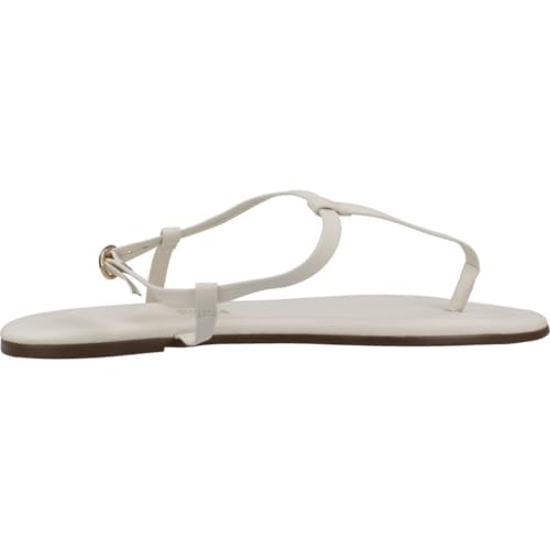 Image of TKEES Mariana Leather Sandal, 10, White