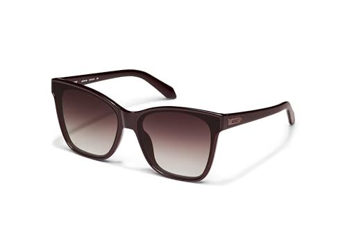 Quay - Womens Sunglasses, Square Lenses with UV Protection, Oversized Sunglasses (After Party, Chocolate)2