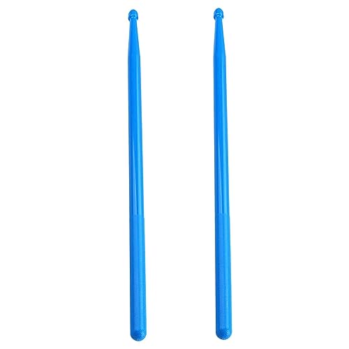 1 par de baquetas de nylon para instrumentos de percusión con mango antideslizante para principiantes y profesionales miniatura 1