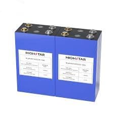 Image of Prismatic Cell 3.2V, 100Ah, for LiFePO4 Cell, 3.2V,100Ah [ Pack of 4, M6 Screws, Busbars ], High Star, 4000+ Duty Cycle,IR 0.3-0.4 Milli Ohms BIS Approved, for Solar, Inverter, UPS, EV.