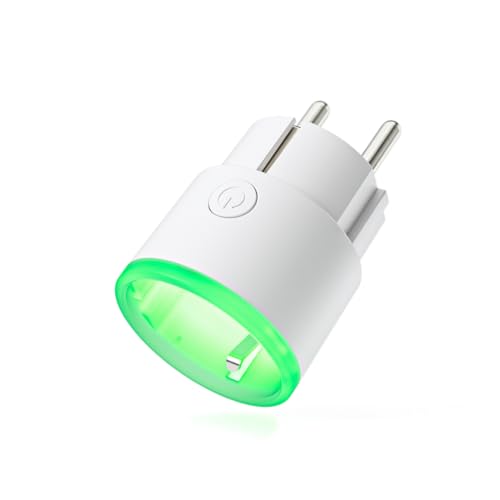 HomeWizard Energy Socket Prise Wi-Fi intelligente, surveillance en temps réel et contrôle par application, compteur d'énergie pour prise de courant, mesure de l'énergie, télécommande et économie de