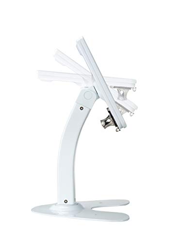 Dual Kiosk Stand – Cta Security Stand With Locking Case, Cable, Stylus And Tether – Compatible With Headphone Jack, Ipad 7Th/ 8Th/ 9Th Gen 10.2”, Ipad Pro 10.5 (Pad-Askw10) – White #TOP3