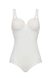  Felina 251210-003 Women\'s Rhapsody White Embroidered Underwired One Piece Body 85G