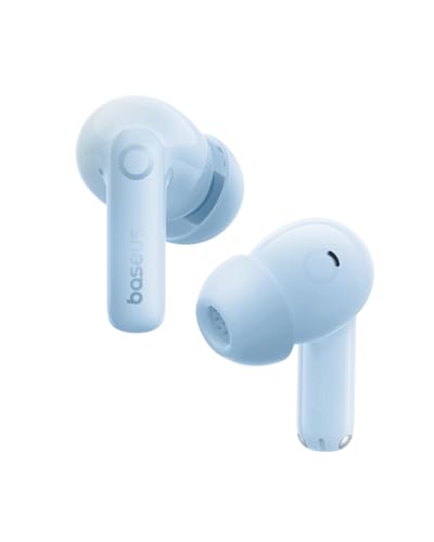 Baseus Bass EP10 Pro Noise Cancelling Wireless Earbuds, Real-Time Adaptive Noise Cancelling, Adaptive Active EQ, LDAC Hi-Res Sound, 6-Mic AI Clear Calls, 55H Playtime, IP55 Waterproof, Bluetooth 6.0