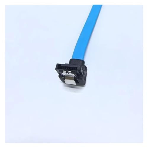 Cable serial SATA 3.0 con ángulo de 90 grados 50 cm negro miniatura 3