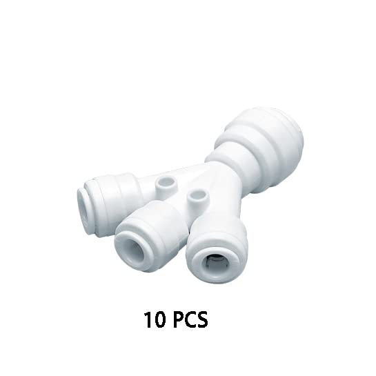 YZMSZ Food-Grade Quick Connector Push-In Tube Fitting,3/8