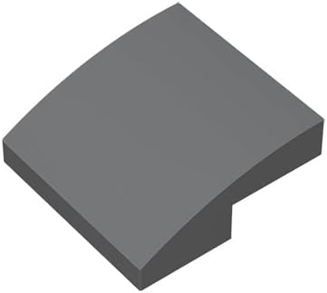 Ladrillos de construcción clásicos inclinados, curvados 2 x 2 x 23, 100 piezas, compatibles con piezas y piezas Lego 15068, compatible con Lego y