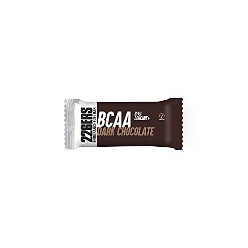 226Ers Efb | Endurance &Amp; Energy Bars, Barrita Energética Para Mayor Resistencia Con Bcaas 8:1:1 Y Multivitaminas, Snack Saludable Sin Gluten, Chocolate Negro - 1 Barra