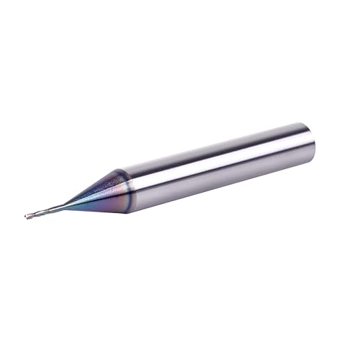 Image of SpeTool 1 /32 Inch Cutting Diamter Upcut Spiral Router Bit 1 /4 Inch Shank with TAC Coated Carbide CNC Router Bit End Mill Woodworking Slot Carving Engraving Tool