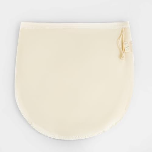 Susable Nussmilchbeutel Bio waschbar 100% Biobaumwolle (2 Stück) für Bio Nussmilch & Pflanzenmilch, Mehrzweck Passiertuch für hausgemachten Käse, Obstsaft und Gemüsesaft(25X25cm)