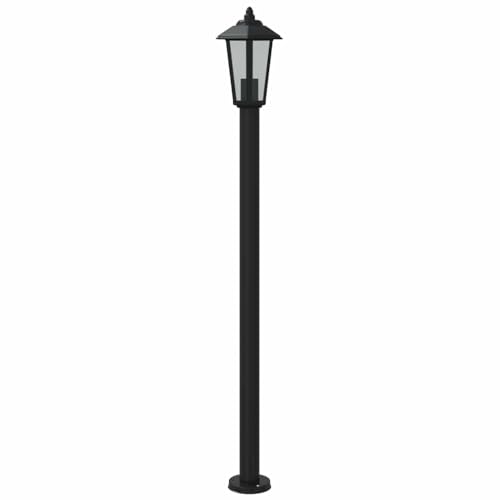 Lampes d'extérieur acier inoxydable 120 cm bornes haut de gamme avec diffuseur E27 - 4