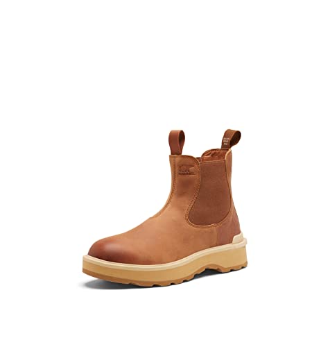 SOREL Women's Hi-Line Chelsea Boot - Scorch, Tawny Buff - Size 5.5
