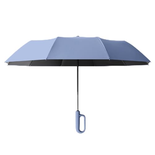Parapluie automatique portable de voyage résistant avec bande réfléchissante