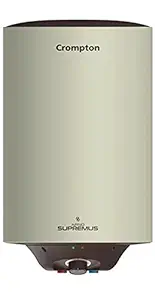 Crompton Arno Supremus 15-L 5 Star Rated Storage Water Heater (Geyser) With Advance 3 Level Safety (White), Wall Mounting
