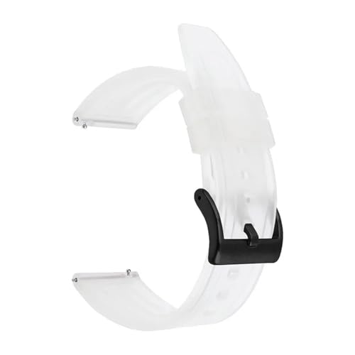 Bracelet montre caoutchouc TPU universel 20mm à 26mm noir étanche pour Seiko et modèles de plongée