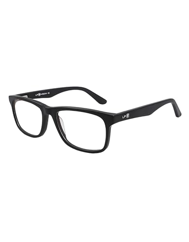 LP Vision - Óculos Para Gamer Com Filtro Bloqueador de Luz Azul - Computador & Celular - V2 Preto
