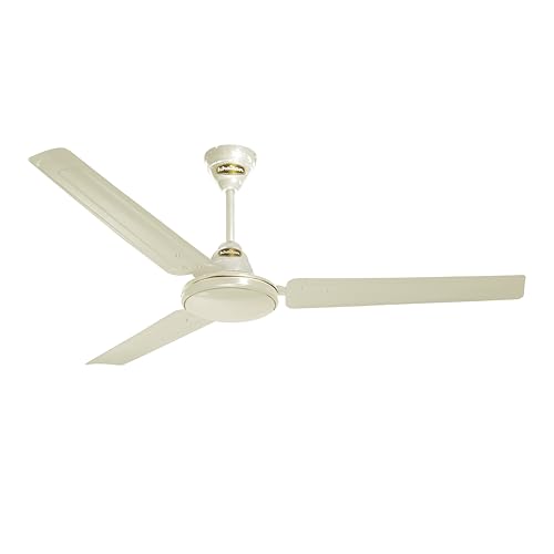 Image of Khaitan Tik-Tolk - 1200mm High Speed Ceiling Fan | Star Rated | Durable & Long-lasting | Energy Saving | 2-Years Warranty | Off white - Pack of 1