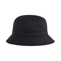 PUMA Adult's Premium Essential Bucket Hat, Black, M