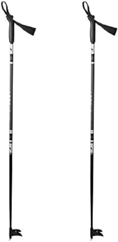 McKinley Active, Bastone da Sci Gioventù Unisex, Black/Silver/Anthrac, 105