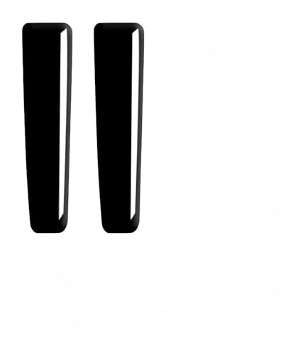 BUTUFYTR Accesorios Decorativos para Mustang 2015-2021 Ambos Lados Embellecedor Protector Palanca Cambios Coche