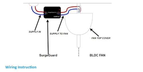 Image of CORFOC SurgeGuardV1 Surge Protector for BLDC Fans