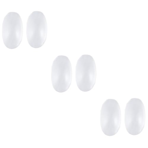 NUOBESTY 3 Pairs Silicone Shoulder Pads Shoulder Padding for Dress Sports Unisex Design