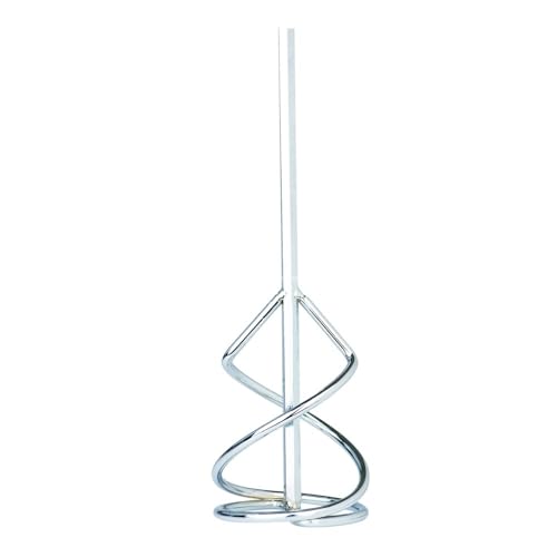 Eltos Boya Karıştırıcı, Hex, 6 Köşe Helis, 100x425 mm, Çelik, Spiral Karıştırma Aparatı, Matkap Uyumlu, Epoksi, Alçı, Harç Ve Boya İçin Profesyonel Kalite, Homojen Karışım, Düşük Sıçratma, Uzun Ömürlü