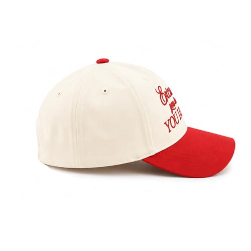 Image of Vintage Embroidered Lettering Dad Hat Original Classic Low Profile Baseball Cap Golf Adjustable Unconstructed Plain Snapback