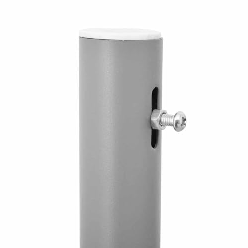 Store latéral extensible 140 x 1200 cm bleu grand brise-vue rétractable vent - 7