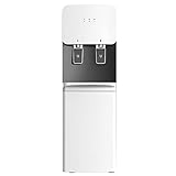 fuentes agua fria zerica [Diseño de salida de agua de doble grifo] Agua caliente y fría, el lugar de recepción de agua puede acomodar tazas de agua de varias alturas.Caja receptora de agua de gran capacidad, caja receptora de agua extraíble y lavable