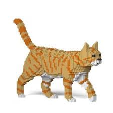 ADULT PUZZLE TO BUILD GINGER TABBY CAT 1840 PIECES FOR 14 YEARS AND OVER ONLY