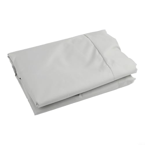Rolling Media Cart Cover Waterproof 210D Oxford Fabric Heavy Duty Dust Rain Guard for AV Equipment Computer Presentation Trolley Outdoor Protection 72x46x102cm(Beige)