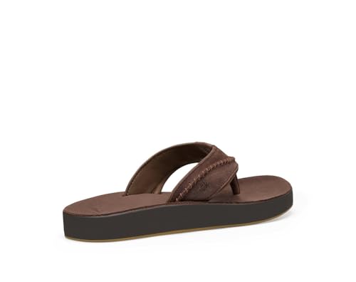 Sanuk Cosmic Yoga Mat Lx Dark Brown 11 D (M)4