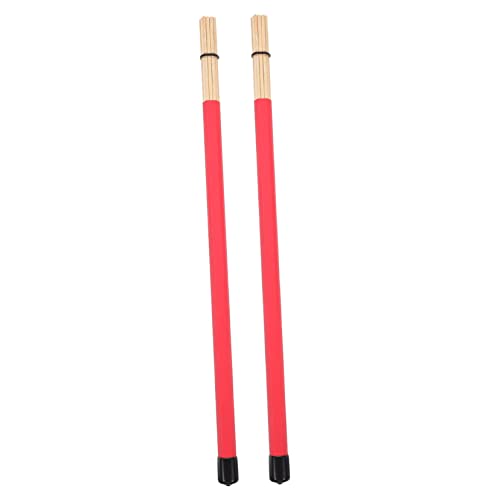Baquetas de percusión rojas YARNOW 40.5 cm miniatura 1