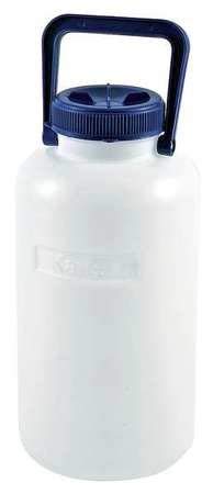 Carboy, Wide Mouth, 5L, HDPE, Translucent