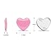 YGMONER Heart Metal Car Emblem Stickers (4-Pack) - 1.1