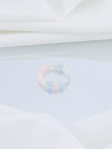 1Pcs Stretch Finger Rings, Dyed Stackable Ring for Women Birthday Festival Elegant Gifts, Inner Diameter: 19mm3