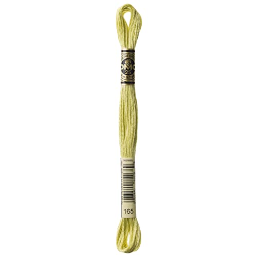 Image of DMC 6-Strand Embroidery Cotton Floss, Very Light Moss Green