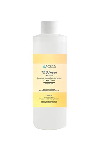 Apera Instruments 12.88 mS/cm (12880µS/cm) Conductivity Standard Calibration Solution, 16 oz. (AI1131)