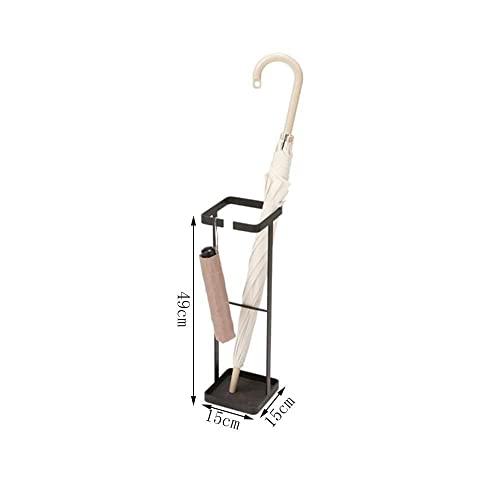 Porte-parapluies de sol chic en fer forgé robuste pour intérieur moderne - 3