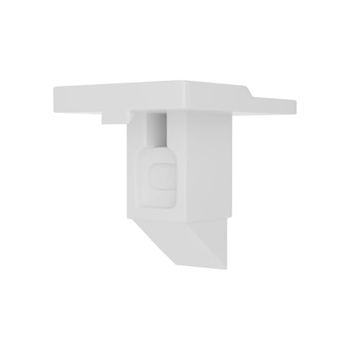 Brixwell Top Sash Guide, Nylon Construction with White Finish, 13/16' Width, 1-1/32' Depth...