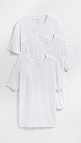 Tommy John Mens Second Skin Modal Crewneck Stay Tucked Undershirt 3-Pack2