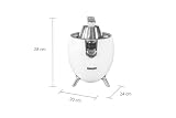 Unold Power Juicy 300 W wyciskarka do cytrusów wolna od BPA biała