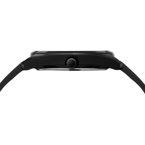 Image of CRESTELLO Silicone Strap Analog Wrist Watch with Day-Date Display for Men | 1 Year Warranty* | CR-BK205