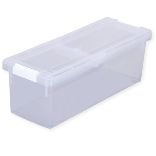 ILC CD Case, DVD Case, Smart Storage Case, All Clear 1 Piece, Box, Plastic, Media Case, Green Pal