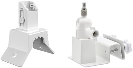 Holicfun Camera Corner Mount Bundle with Solar Panel Gutter Mount for Eufy SoloCam S340 image 2