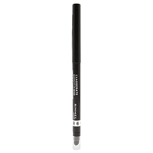 Rimmel London Exaggerate Eye Definer Waterproof - 262 Blackest Black For Women 0.009 oz Eyeliner