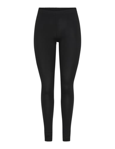 PIECES Pcedita Long Leggings Noos, Negro, 44 (Talla del Fabricante: X-Large) para Mujer